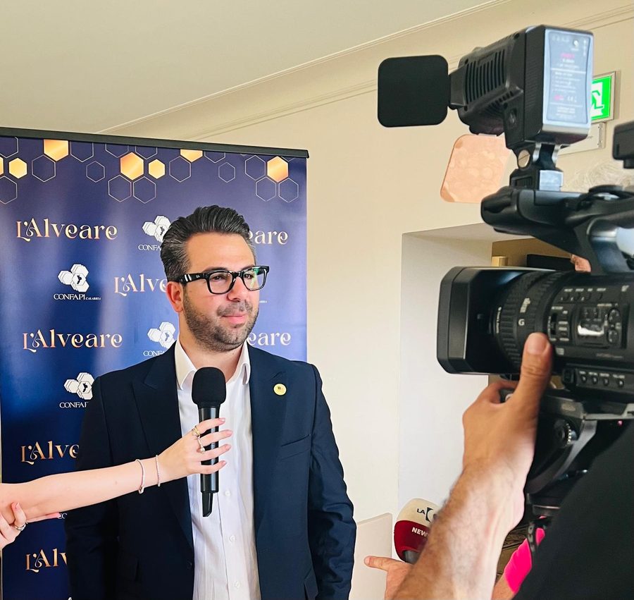 Alessandro Crocco interviewed on camera